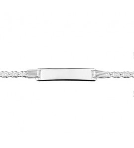Zilver plaatband valkenoog plaat 6,0 mm 16-18 cm - 3210931
