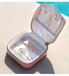 ZINZI Luxe roze sieraden doosje - 3210914