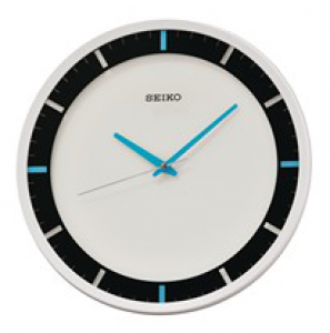 Seiko wandklok plastic mat white - 3210921