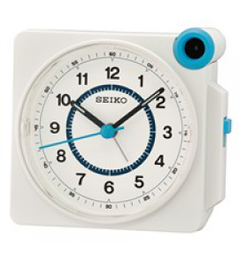 Seiko wekker mat white bleu - 3210925