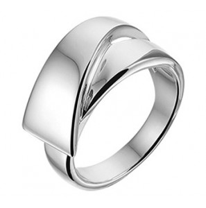 Zuilver RH dames ring fantasie mt. 20¼ - 3210963