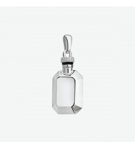 Zilver RH urn hanger acht-kant 22x12 mm - 3211108