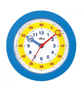 Atlanta kinder wandklok 4481/5 blauw - 3211164