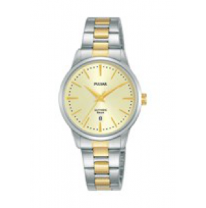 Pulsar dames bicolour bracelet champagne 50m wr - 3211427