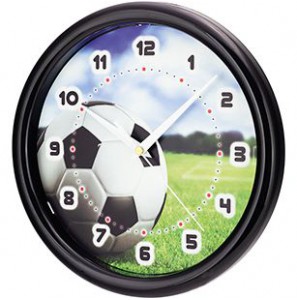 Kinderklok voetbal 23 cm - 3211409