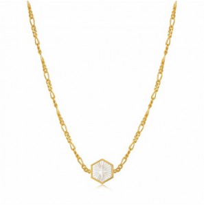 Ania Haie Compass Emblem Gold Fig. Necklece M - 3211491