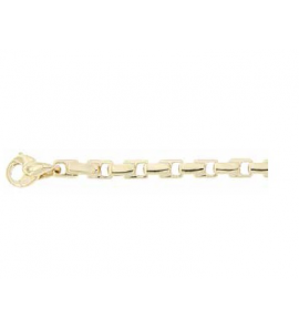 Goud collier fantasie 3.5 mm 45 cm - 3211509