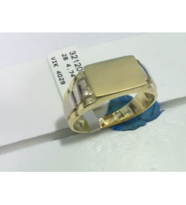 Goud heren ring rolex style 8.5x12 mt. 20 - 3212056