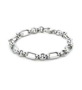 Zilver RH anker armband 3/1 6.7 mm 19 cm - 3211731