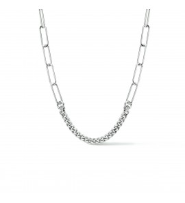 Zilver collier 2.8 mm 42+3 cm - 3211735