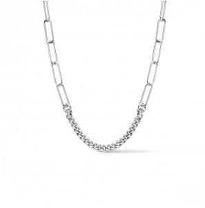 Zilver collier 2.8 mm 42+3 cm - 3211735