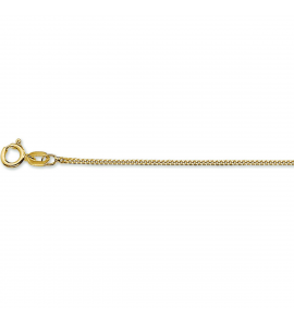 Goud gourmet collier 1,2 mm 60 cm - 3211757