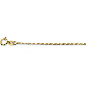 Goud gourmet collier 1,2 mm 60 cm - 3211757