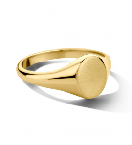 Goud dames graveerring ovaal 9.5 mm - 3211624