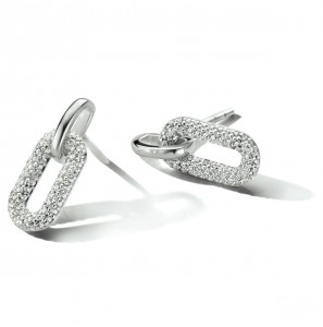 Zilver oorknoppen zirkonia - 3211717