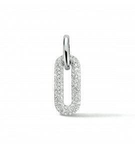 Zilver hanger zirkonia - 3211718