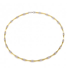 Boccia collier bicolour 08045-02 - 3211785