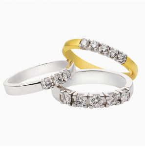 Eclat memoire ring geel 1x0.03 krt VS-SI - 3211794