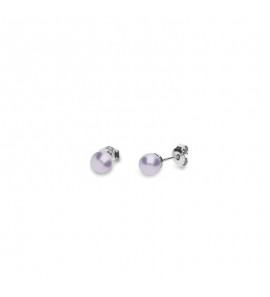 Spark Small Pearl Studs Lavender - 3181232