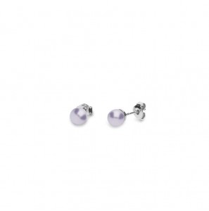 Spark Small Pearl Studs Lavender - 3181232
