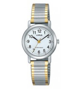Lorus dames horloge bicolour staal/rekband - 3152398