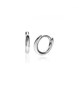 Zinzi zlv. oorringen glad 10x1.7 mm - 3211887