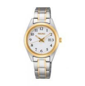 Seiko dames new link bicolour bracelet wit 100m wr - 3211950