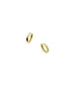 Goud klap creolen VK 1.8 mm 12.5 mm - 3220442