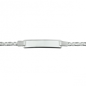 Zilver plaatband valkoog plaat 6,0 mm 16-18 cm - 3220313
