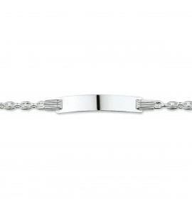 Zilver plaatband koffieboon plaat 5,0 mm 16-18 cm - 3220314