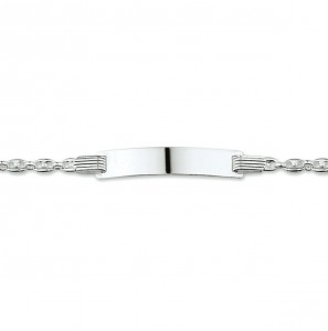 Zilver plaatband koffieboon plaat 5,0 mm 16-18 cm - 3220314