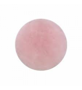 MY iMenso "pastel milky pink" 33 mm gemstone insignia (dyed-jade) - 3191149