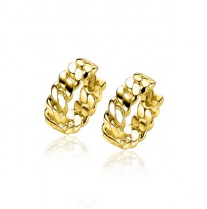 Zinzi zlv. klapcreolen gg.verg. gourmet 13x4 mm - 3220587