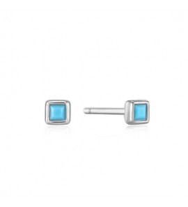 Ania Haie Turquoise Stud Ear S zilver - 3220627