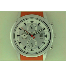 Prisma watch dutch heren edelstaal kb chrono10 atm. - 3101439