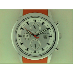 Prisma watch dutch heren edelstaal kb chrono10 atm. - 3101439