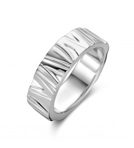 Zilver RH dames ring 6 mm mt. 17¼ - 3220651