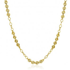 Zinzi zlv.collier gg.verg. 5x4 gediam. plaatjes 40+5cm - 3220935