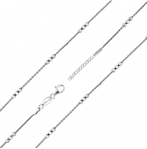 MY iMenso "polpetto" necklace (925/rhod-plated) 42+5cm - 3220729