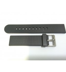 Bear Horlogeband kunststof zwart 19 mm - 3220962