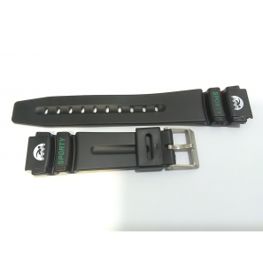 Bear Horlogeband kunststof zwart  met print 18-22 mm - 3220965