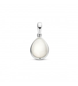 Zilver hanger met maansteen 13.5x9.5 mm - 3220839