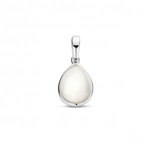 Zilver hanger met maansteen 13.5x9.5 mm - 3220839