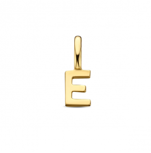 Goud letter blok 9 mm E - 3220890