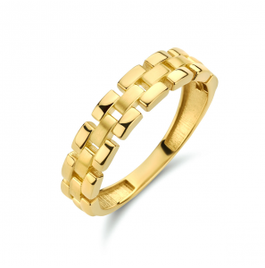 Goud dames ring vast "rolex"schakel mt. 17ƒ? - 3220898