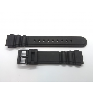 Bear rubber horlogeband zwart 18-22 mm - 3220996