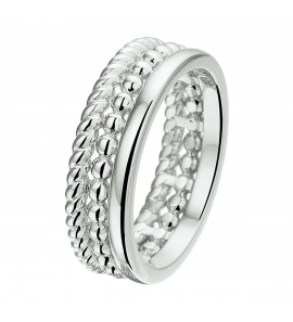 Zilver RH damesring 6 mm maat 21 - 3220985