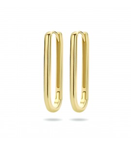 Zilver gg.verg. klap-creolen paperclip 24x2 mm - 3221116