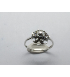 Zilver dames ring zeeuwse knop 10 mm mt. 16 - 3221126