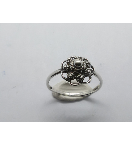 Zilver dames ring zeeuwse knop 10 mm mt. 15¾ - 3221127
